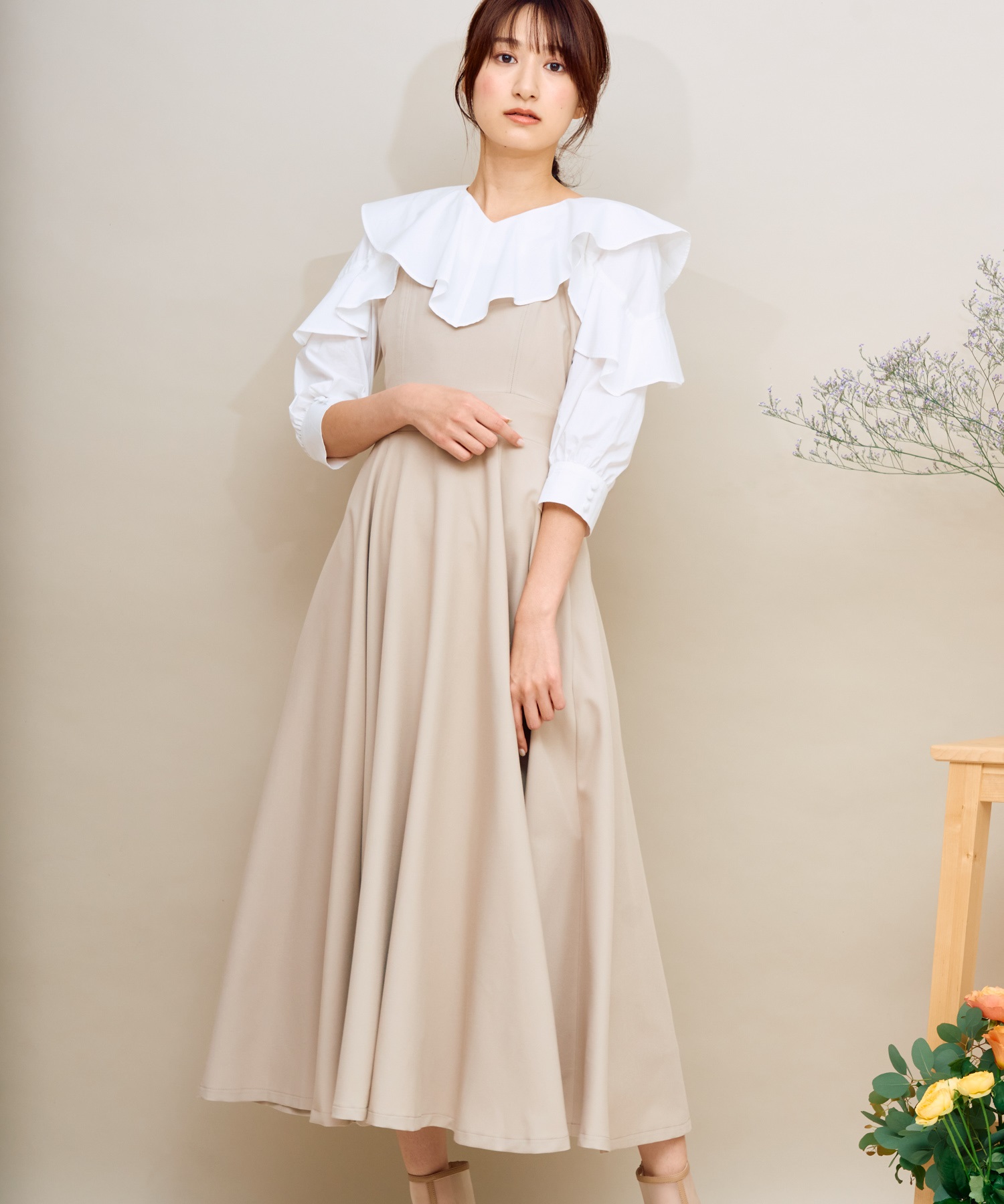 バックリボンキャミワンピ | キャミワンピース・ジャンスカ | Noela ... キャミソールワンピースS