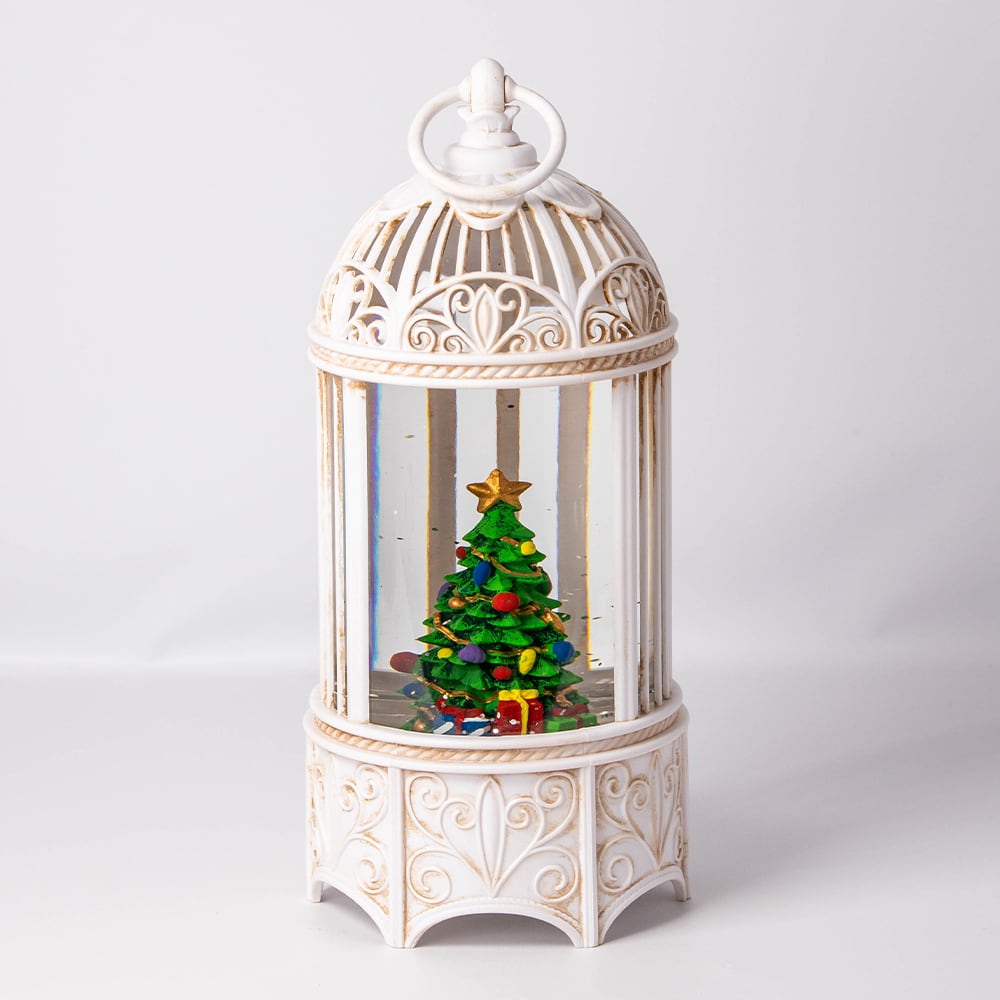 【お値下げ交渉可能】スノードーム ランタン クリスマスオブジェ サンタ