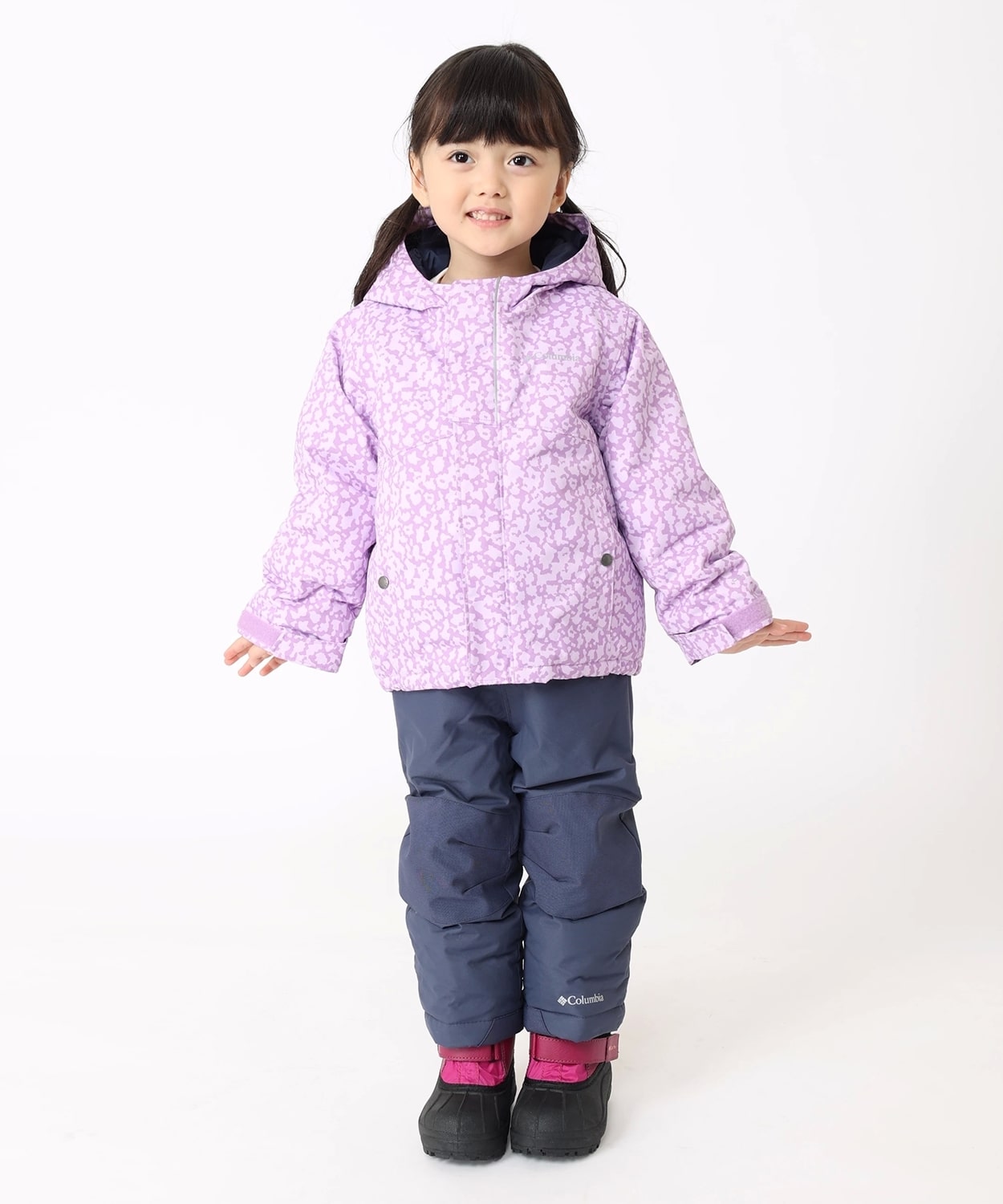 Baby】バガ セット(3T Gumdrop Posies)│コロンビア(Columbia)公式通販 ... コロンビア 110 120 スキーウェア 紫