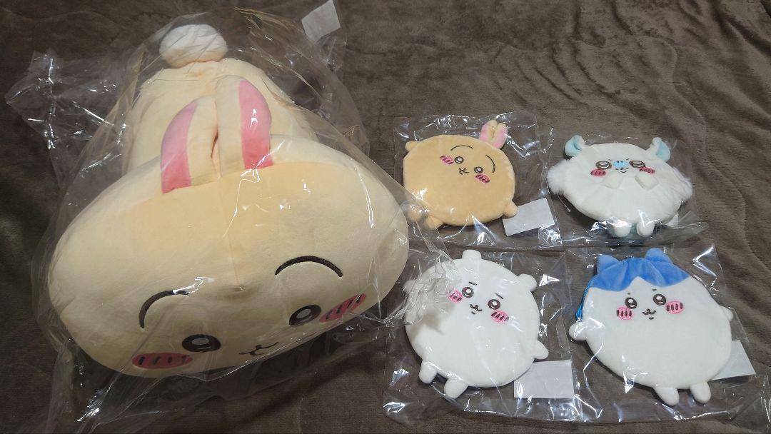 【お値下げ中】ちいかわくじ もちっとふわっとコレクション B賞 D賞