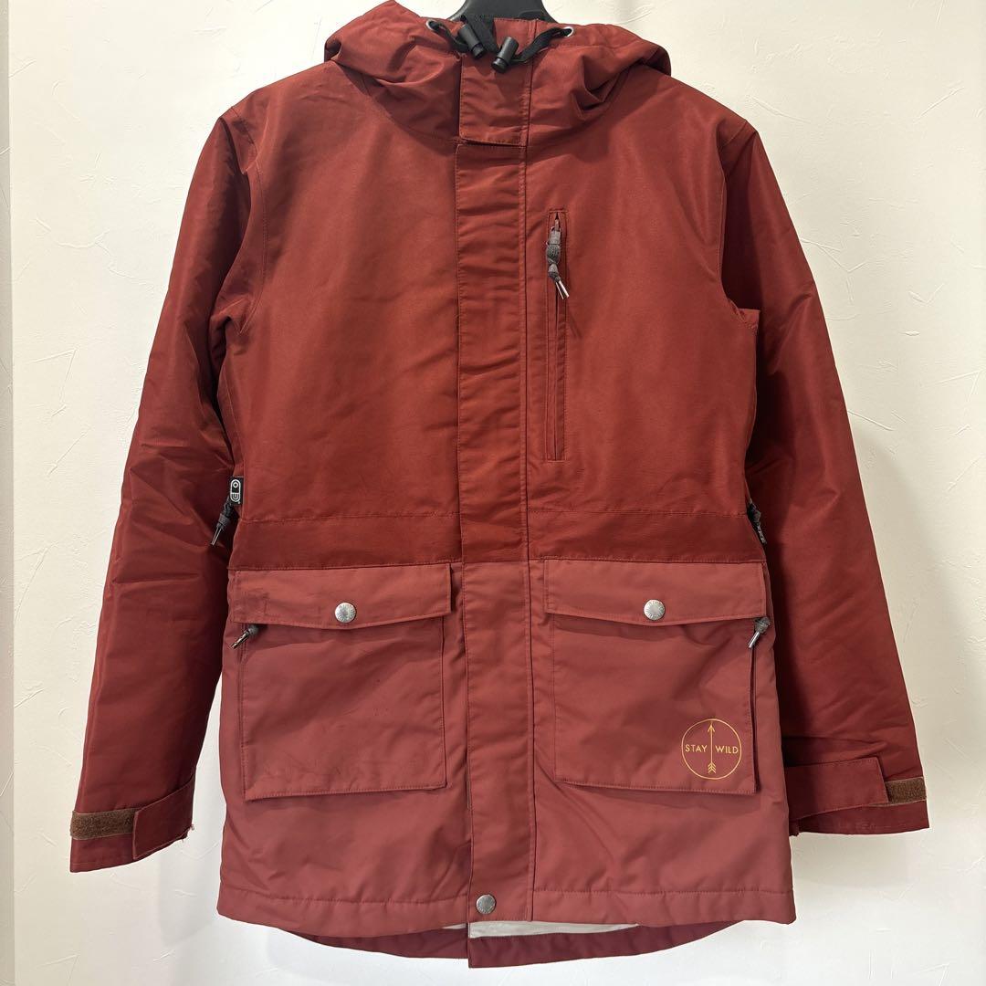 AIR BLASTER エアーブラスター スノーボードウェア S 赤