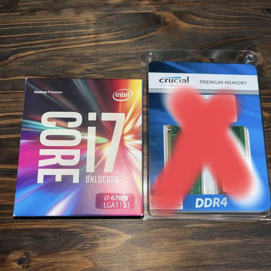 intel core i7-6700k 動作確認済み