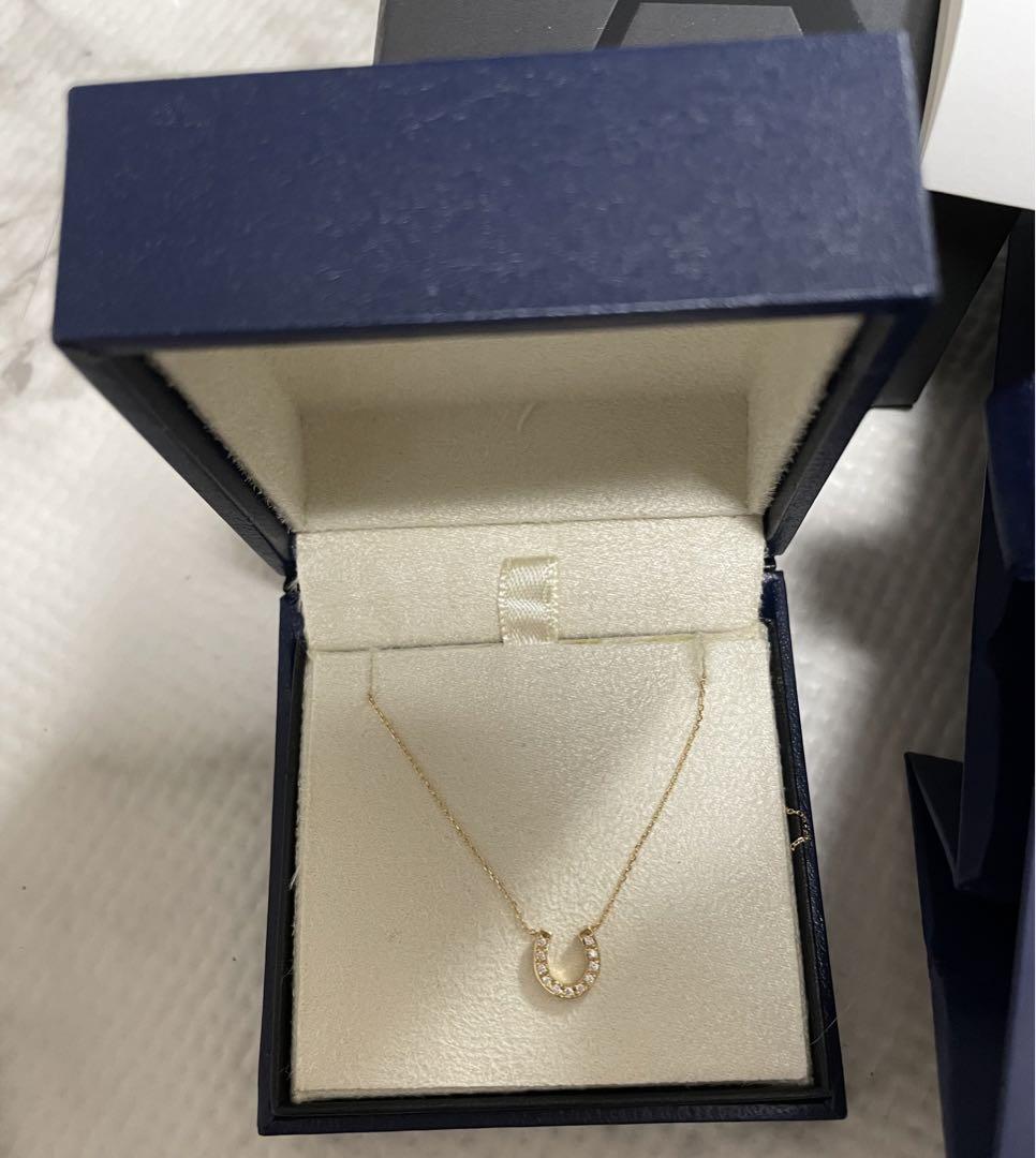 VENDOME AOYAMA 馬蹄ネックレス イエローゴールド