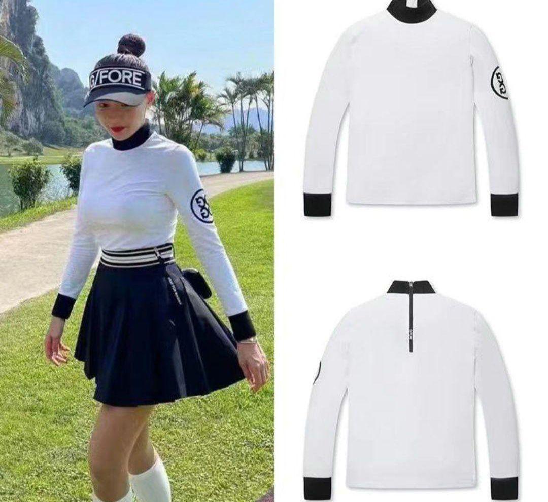 ジーフォア ゴルフ ウェア レディース トップス スカート 2点セット