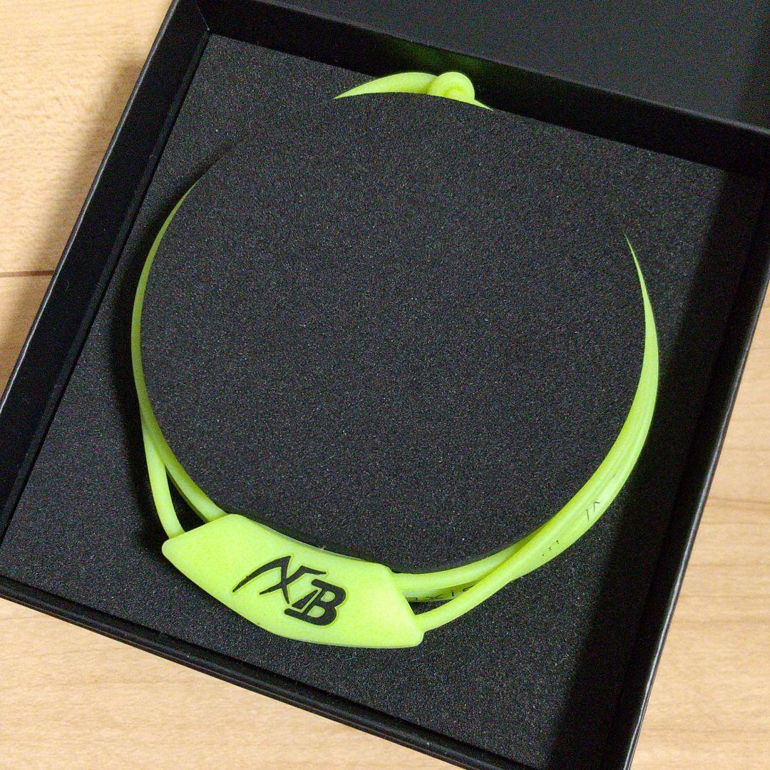 【AXF】アクセフ シリコンネックレス ネオンイエロー