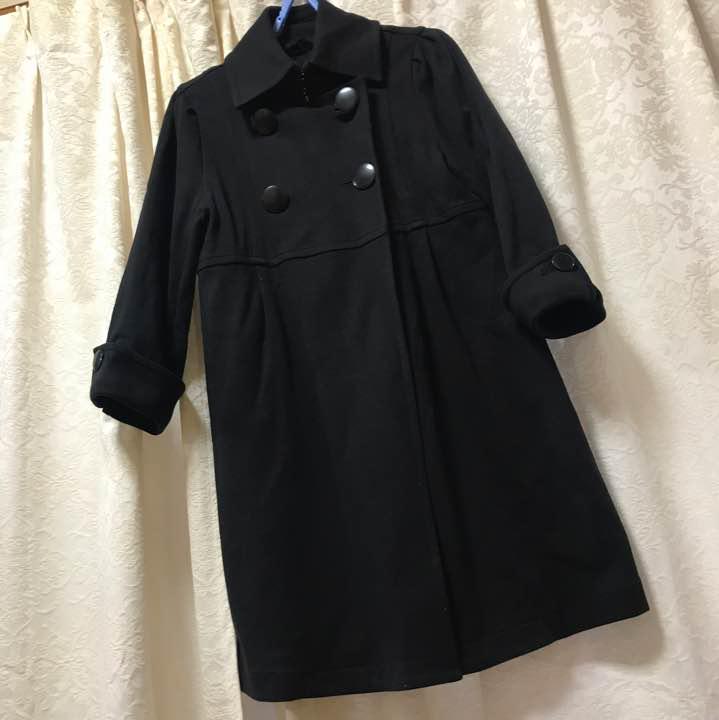 新品 インシード INCEDE 七分袖 ドールコート スプリングコート ブラック