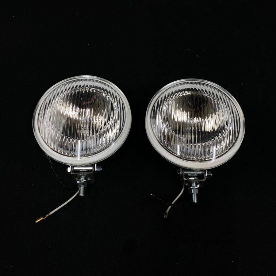 デュアルカウル用 ライト クリアー/メッキ 2個セット 新品