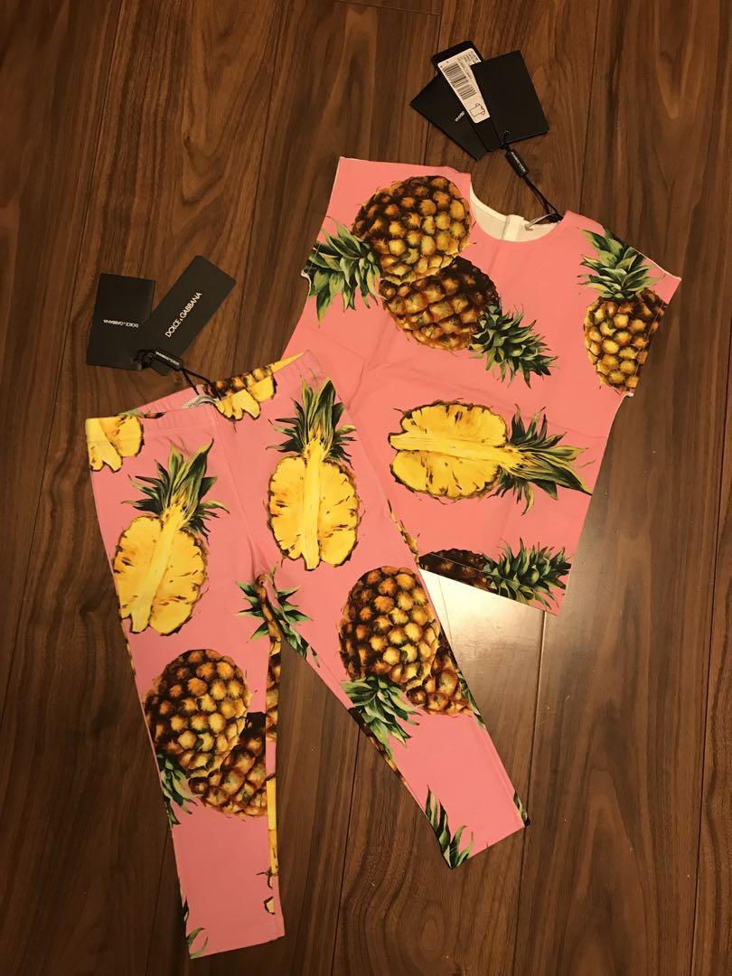 ドルガバ 80 90 セットアップ Tシャツ ブラウス パンツ レギンス グッチ