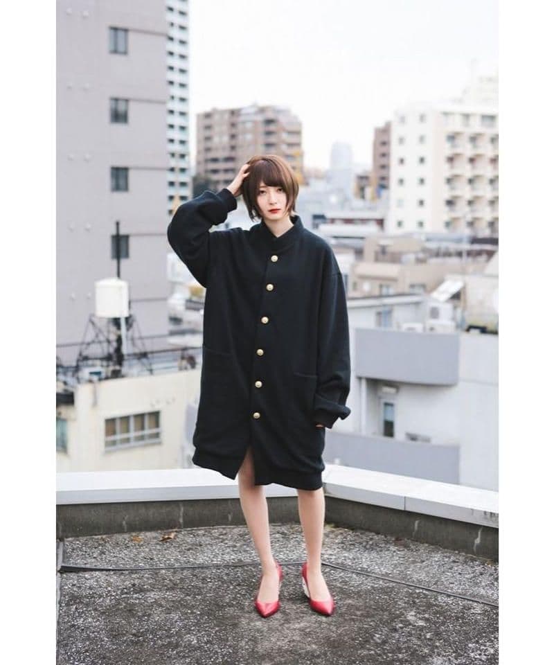 ha|za|ma 大人に向けた学ラン 黒