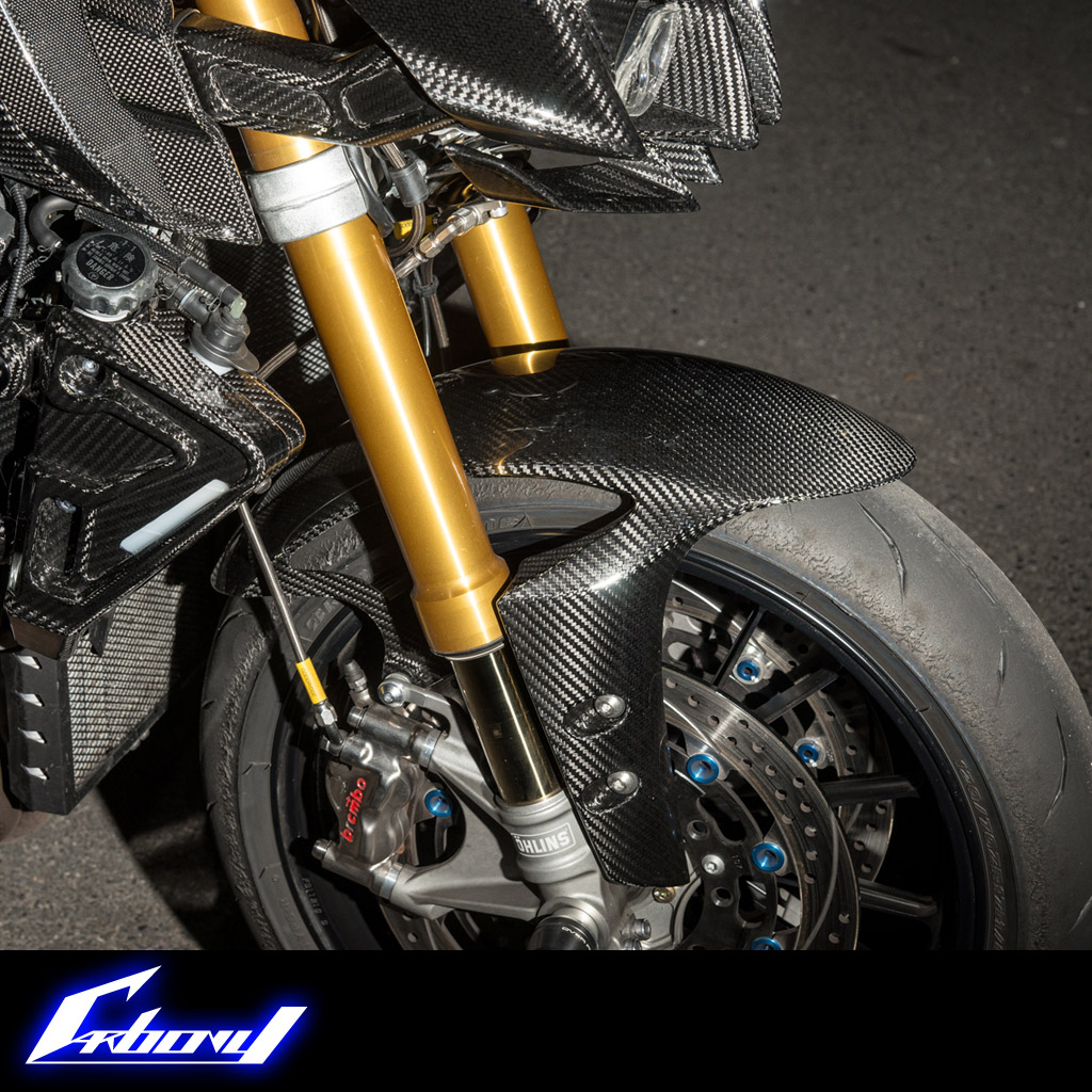 BMW s1000r 純正フロントフェンダー 2016年式から取り外し